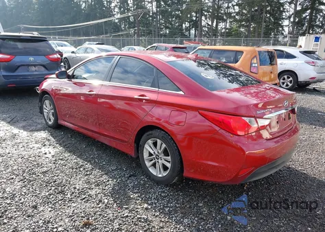 2014 Hyundai Sonata Gls z USA, uszkodzony, nr VIN 5NPEB4AC3EH831941